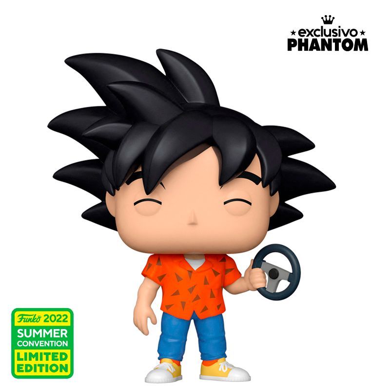 Funko Pop Dragon Ball Z - Goku (driving exam) (Exclusivo Phantom - SDCC  2022) | Compra Online PS4, PS5, Nintendo Switch, Funko, Sillas Gamer, pc  gamer, audifonos, teclados, laptop gamer y más - PHANTOM