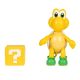 koopa troopa con bloque de interrogación, koopa troopa mario bross, figura koopa troopa, figura articulable koopa troopa, mario bross figura koopa troopa 
