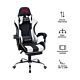 Silla gamer Kuzler RIK 101B negro blanco, silla gamer ergonomica con masajeador Peru, silla gaming con reposapies Lima, Kuzler RIK 101B precio Soles, comprar silla gamer Kuzler