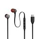 JBL Tune 310C USB C Audífonos con cable - Negro