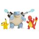 Pokémon Pack 3 Figuras de Batalla - Pikachu, Charmeleon y Blastoise