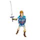 The Legend of Zelda Figura Nintendo - Link de Breath of the Wild con escudo