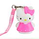 Figura con Luz de Hello Kitty Dress con Correa de Mano Teknofun