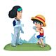 Banpresto Luffy vs Kuzan - One Piece - WCF Log Stories