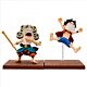 Banpresto Luffy & Enel - One Piece - Wcf Log Stories