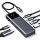 Adaptador USB-C 6 en 1 Ugreen Hub HDMI/USB/PD - Gris
