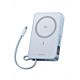 Cargador Batería Portátil Ugreen MagFlow Magnetic Inalámbrico Gris - 10000mAh 25W