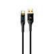 Cable Digital USB-C Shadow Usams 1.2M - Negro