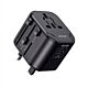 Adaptador Universal 4 en 1 USB Dual Usams 12W - Negro