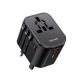 Adaptador Universal T59 20W Dual USB + Tipo C Usams - Negro