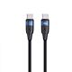 Cable Celular Rápido Usams USB C a USB C 100W 1.2M Tejido