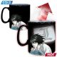 Taza Heat Mug Death Note Kira y L
