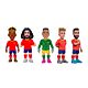 Figuras Minix España Pack de 5 - 7 cm