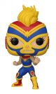 Funko Pop Marvel: Lucha Libre - La Estrella Cósmica (Captain Marvel)