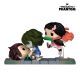 Funko Pop Moment Demon Slayer - Tanjiro & Nezuko vs Temple Demon. (Exclusivo Phantom)