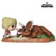 Funko Pop Moment: Jurassic Park - Dr Sattler w/ Tricerato (Exclusivo Phantom) 