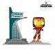 Funko Pop Town: The Infinity Saga - Avengers Tower & Iron Man (Glows in the dark) (Exclusivo Phantom)