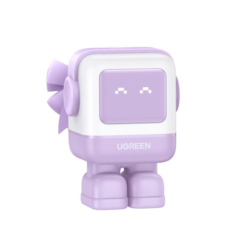 Cargador de Pared Ugreen Nexode Pro 65W 3 Puertos Fast Charger Purple Robot