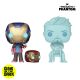 Funko Pop Marvel: Avengers Endgame - Morgan Stark & Tony Stark (2 pack) (Exclusivo Phantom)