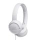 JBL T500 Wired On-Ear - Blanco (Audífonos)