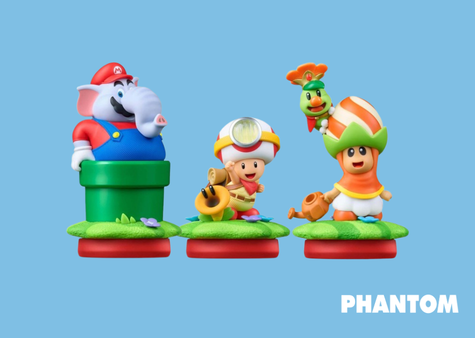Amiibos de Super Mario Bros. Wonder