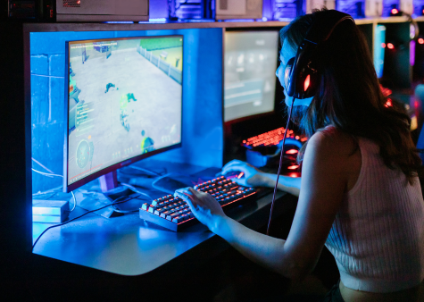 Chica PC Gamer