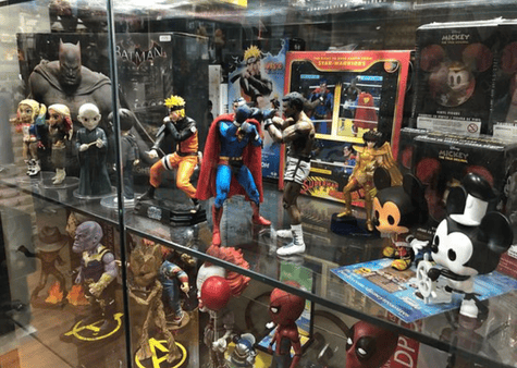 Diversas figuras de acción