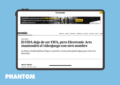 FIFA y Electronic Arts se separan