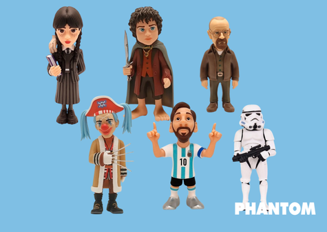 Figuras de acción de Minix